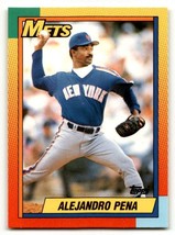 1990 Topps Traded #89T Alejandro Pena    New York Mets Baseball Cards N ID:53969 - £1.38 GBP