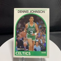 1989-90 NAB Hoops #121 Dennis Johnson, Boston Celtics. - £0.94 GBP