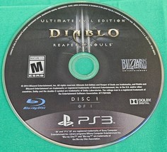 Diablo III Reaper of Souls Ultimate Evil Edition PlayStation 3 PS3 DISC ONLY - £5.89 GBP