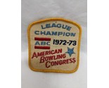 League Champion 1972-73 ABC Embroidered Iron On Patch 3&quot; - £18.68 GBP