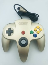 Nintendo 64 Gold Controller Bros authentic official golden N64 limited edition - £36.85 GBP