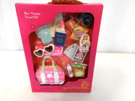 Our Generation 18&quot; Doll Bon Voyage Travel Luggage Set + Sun Glasses + Camera - £14.83 GBP