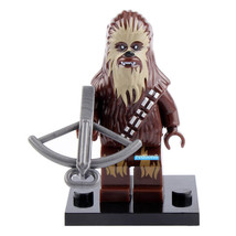 Chewbacca (Dark Tan fur) Star Wars Lego Compatible Minifigure Bricks Toys - £2.35 GBP