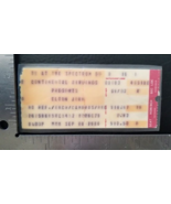 ELTON JOHN - VINTAGE LAMINATED SEPTEMBER 08, 1986 CONCERT TICKET STUB - $13.70 CAD
