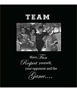 Infusion Gifts 3014-LB Team Engraved Photo Frames, Large, Black - £8.55 GBP