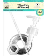 Transform Ball Mason Jar PUMP Lid KIT Soap Lotion Dispenser LOEW CORNELL... - $445.74 MXN