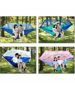 1-2 Person Portable Outdoor Camping Hammock with Mosquito Net High Strength - $37.04