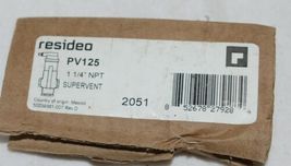 Resideo PV125 Supervent  Residential Air Eliminator 1-1/2 Inch NPT image 6