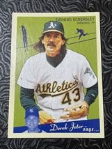 2008 Upper Deck Goudey #135 Dennis Eckersley - £1.47 GBP