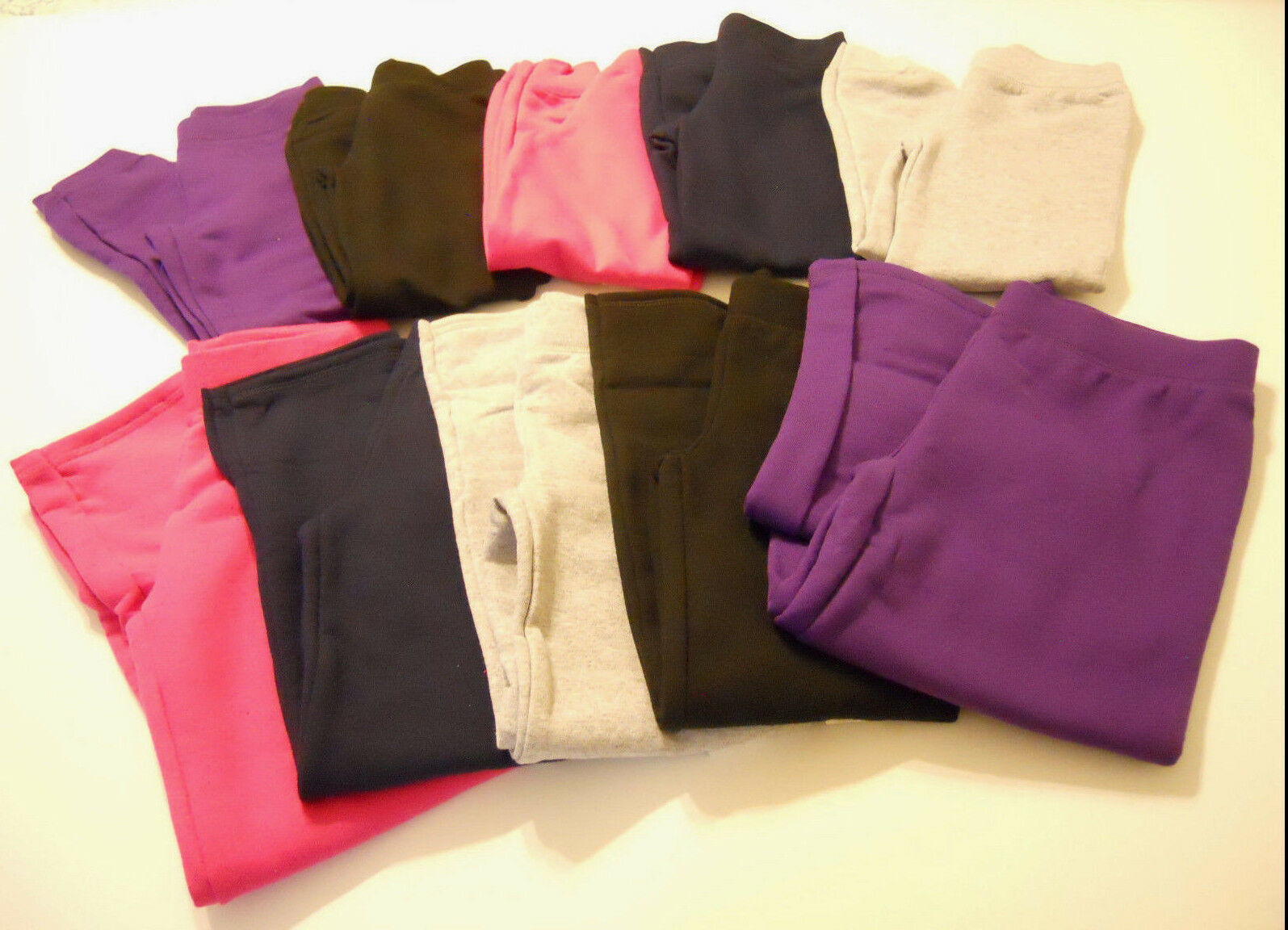 Primary image for Hanes Girls Sweat Pants Athletic Size 4-16 XS S M L XL Sports Active