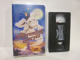 Neverending Story III 3: Escape From Fantasia VHS Clamshell Jack Black - £4.46 GBP