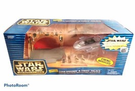 Star Wars Action Fleet Gian Speeder &amp; Theed Palace 1998 - £58.78 GBP