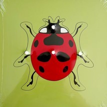 Ladybug Puzzle NOS Handmade Vintage c2000 Wood Frame Tray New SEALED BGS - $47.50