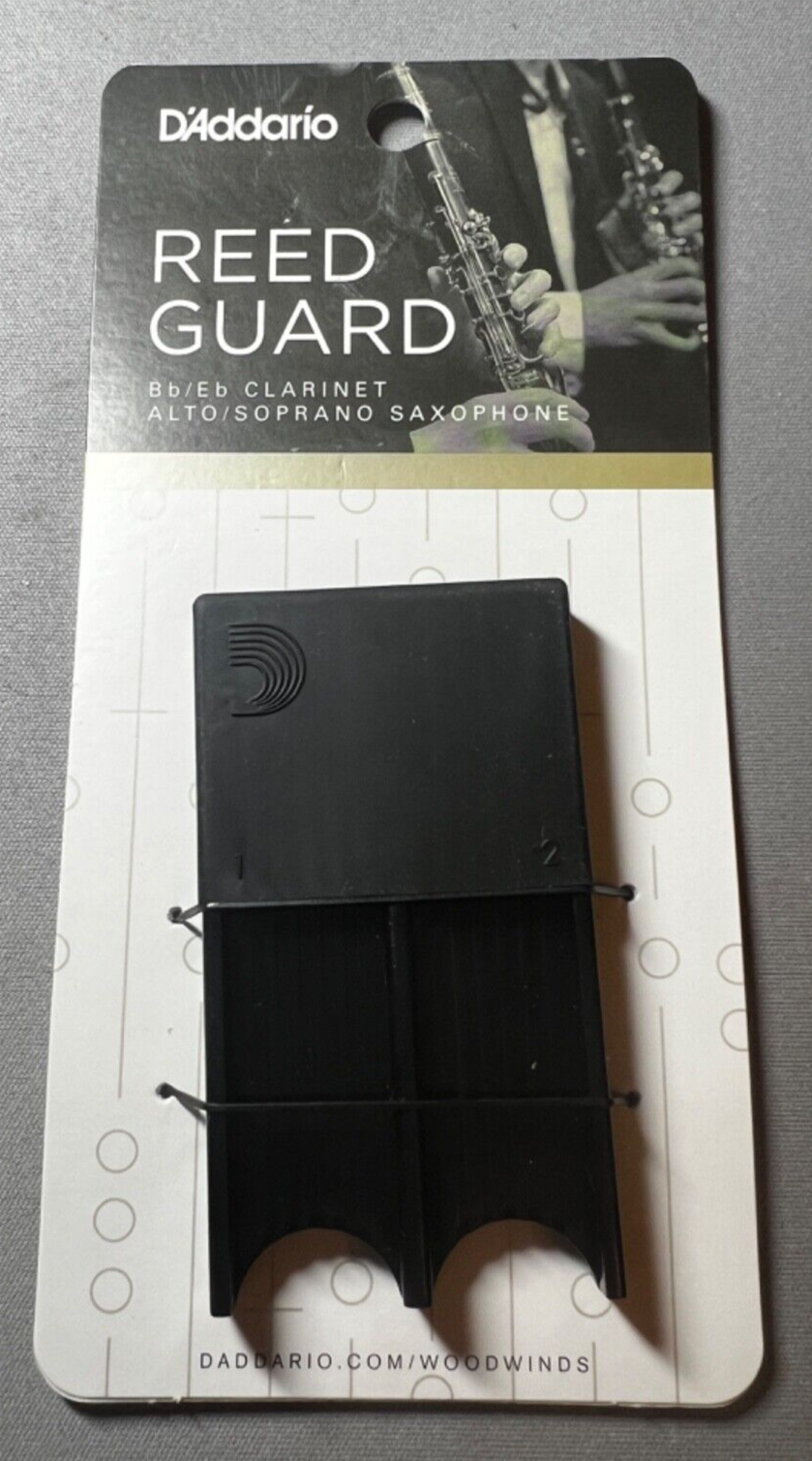 D’addario Reed Guard in Black for Eb and Bb Clarinet and/or Alto Saxopho... - $9.79