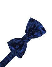 Royal Blue Tapestry Kids Bow Tie - £11.99 GBP
