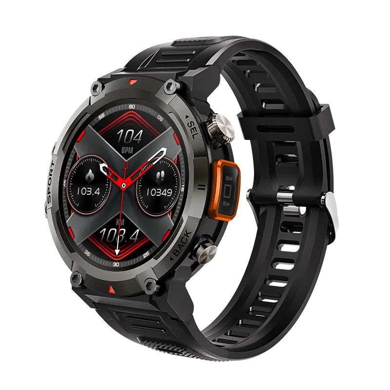 Smartwatch Smart Watch Bluetooth Call With Flashlight Sport Tracker Bloo... - $49.93