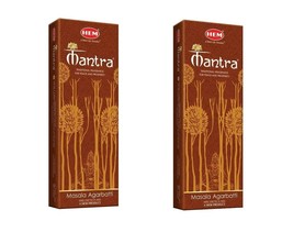 Hem Mantra Masala Incense Sticks Hand Rolled Natural Fragrances Agarbatti 250g - £31.91 GBP