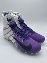Nike Vapor Untouchable 3 Elite White Court Purple AO3006-155 Men’s Size 12.5 - £102.25 GBP