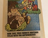 1985 Nintendo Donkey Kong Super Mario Bros Vintage Print Ad Advertisemen... - $19.79