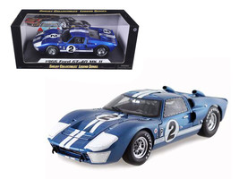 1966 Ford GT40 GT 40 Mark II #2 Blue 12 Hours of Sebring 1/18 Diecast Ca... - £66.10 GBP