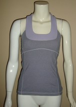 Lululemon Purple Athletic Tank Top Sports Bra Workout Attire Women’s Size 4 - $19.79