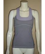 Lululemon Purple Athletic Tank Top Sports Bra Workout Attire Women’s Size 4 - €17,19 EUR