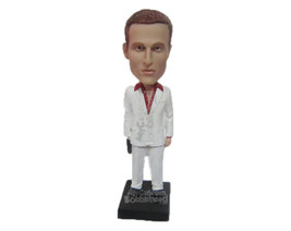 Custom Bobblehead Corporate Pal Ready For His Work Wearing Formal Attire - Caree - £69.62 GBP