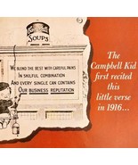 1961 Campbell&#39;s Soup 1916 Campbell Kid Verse Advertisement Classic HM2P - €25,64 EUR
