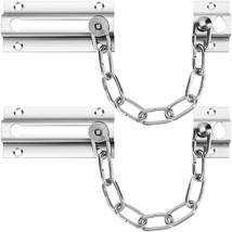 INBOF 2 Pack Door Chain Lock, Premium Chain Door Lock, Thickened Door Lo... - $17.80