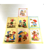 Happy Birthday vintage Anneliese greeting cards little children religiou... - €16,88 EUR