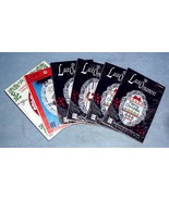 6 Lace Ornament Counted Cross Stitch Kits Samplers, Candle, Home 1988 &amp; ... - $11.00
