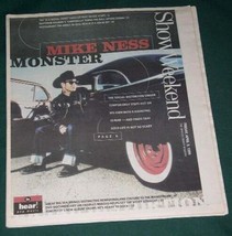 MIKE NESS SOCIAL DISTORTION SHOW NEWSPAPER SUPPLEMENT VINTAGE 1999 - $24.99