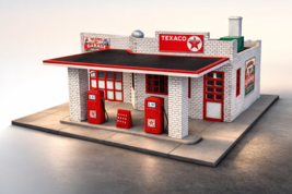 Wilson’s Garage / Texaco Service Station – O Scale 1:48th - $71.28