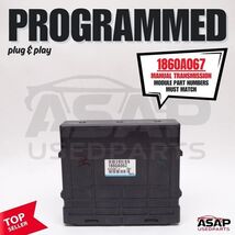 07 MITSUBISHI Outlander 3.0 ECM ECU Immob Computer Ignition Smart FOB 1860A726 image 2