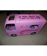 2008 Barbie Pink Glamour RV Camper Van Pop Out Tent Winnebago - £71.50 GBP