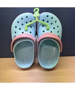 Crocs Kid&#39;s Crocband Clog in Baby Blue/Pink, Sz J3, NWT - €38,14 EUR