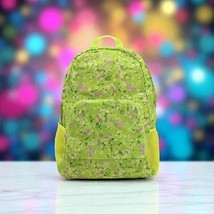 MYTAGALONGS Lime Lilacs Folding Backpack Bag NWT LIMITED EDITION - $64.34