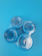 Zen Sonar Set of 4 Wheels 62x32mm 85a blue - $548.91 MXN