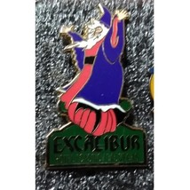 The Excalibur Hotel &amp; C Asino Las Vegas Merlin The Magician Pin - £11.84 GBP