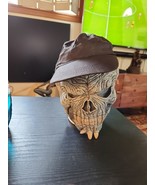 Easter Unlimited Halloween Mask Fun World Scary Skull w/Adjustable Hat - $18.33