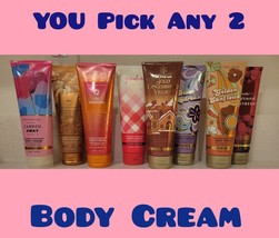2 Bath &amp; Body Works Body Cream 8oz New~U Pick Any 2~Assorted Scents Shea... - $17.75