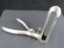 Vintage Gynecologist Bivalve Speculum Stainless German OB/GYN Gynecology 31 - $39.26