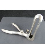 Vintage Gynecologist Bivalve Speculum Stainless German OB/GYN Gynecology 31 - $41.99