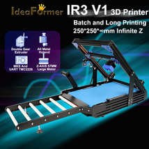 IdeaFormer IR3 V1 3D Printer FDM 250*250*∞mm Infinite Z CoreXY Dual Extruder TMC - £479.84 GBP+