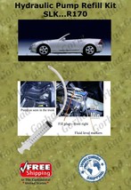 96-04 Mercedes Hydraulic Pump Refill Kit SLK 230 320 Hardtop Convertible... - $10.74