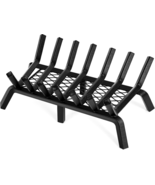 24 Inch Fireplace Grates Firewood Fire Wood Log Holder Rack with Ember R... - $1,650.41 MXN