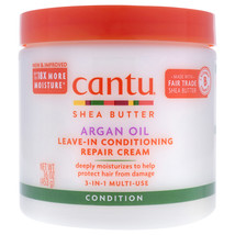 Argan Oil Leave-In Conditioning Repair Cream by Cantu for Unisex - 16 oz... - $14.49