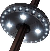 Patio Umbrella Light 3 Lighting Modes Cordless 28 LED Lights at 200 Lux- 4 X AA  - £11.15 GBP