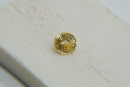 Premium: Vivid Intense Yellow Sapphire - Oval - 1.382 ct - IGL certified - $1,300.00