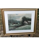 ROBERT WOOD Vintage 1957 MODERN ABSTRACT IMPRESSIONIST ART GALLERY LITHO... - £446.25 GBP